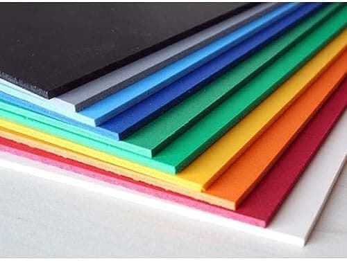 - Lakeer A4 Eva Foam Sheet 5mm Thick-Multicolor, Pack of 10 Sheets | for Scrapbooking, Art & Craft Projects, Decorations, Etc (Multicolor) gif,acrylic, Paper