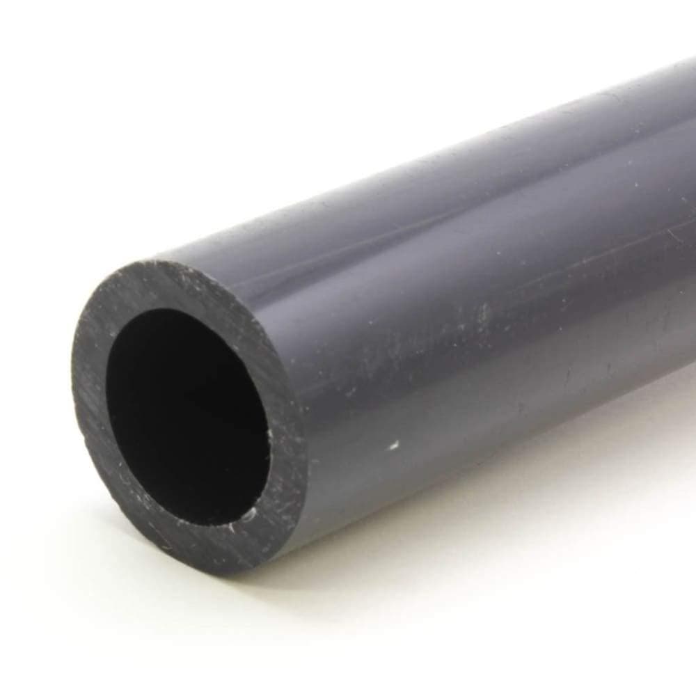 VENTRAL PVC Pipe Schedule 80 Grey 1-1/4 Inch (1.25) Grey/PVC 4FT Feet
