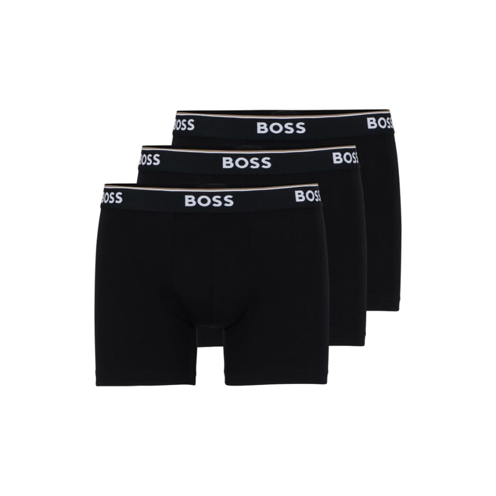 Men's Stretch Cotton Boxer Briefs 3 Pack