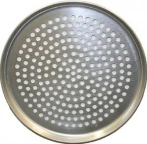 Coupe Style Perforated Pizza Pans 8 Inch