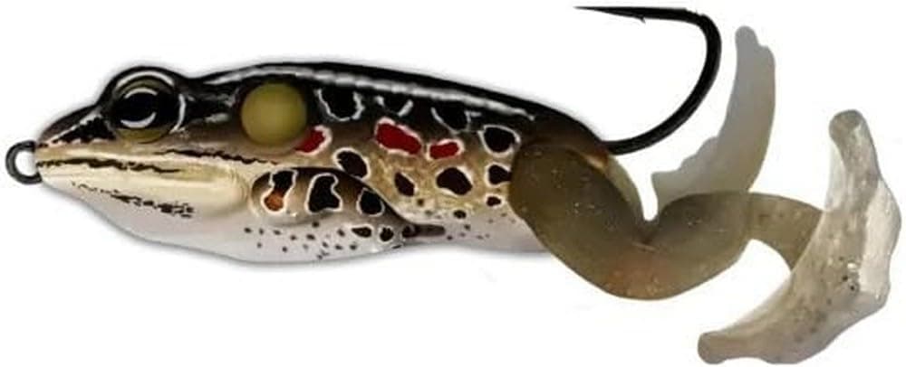 LIVE TARGETThe Ultimate Frog Stride Bait 2", 3/4 Oz, Brown/Black -