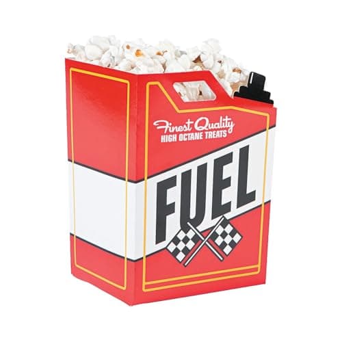 Race Car Fuel Can Popcorn Boxes - 24 ct