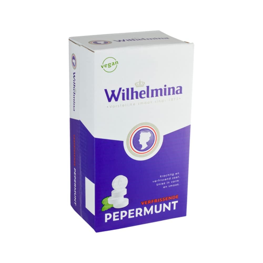 Wilhelmina Peppermints 6.6 Pound Bulk Box