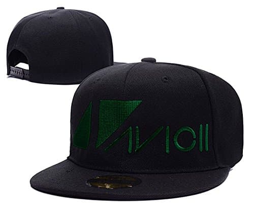 Avicii Logo Adjustable Snapback Embroidery Hats Caps