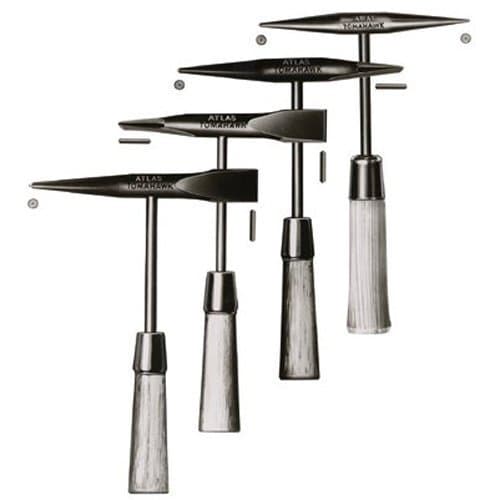 Dual Tool Re-Bit Cone Orchisel Wood Handle