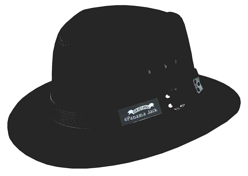 Panama Jack Canvas Safari Hat Black X-Large