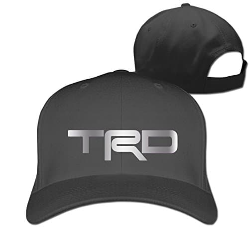 TRD Toyota Racing Developme Platinum Style Baseball Snapback Cap Black