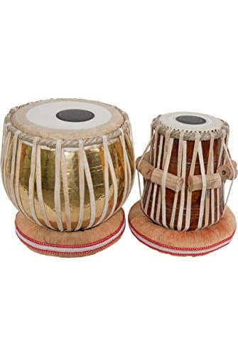 Shyamal Pro Tabla Set Dimpled Copper Bayan and 5.50" Dayan
