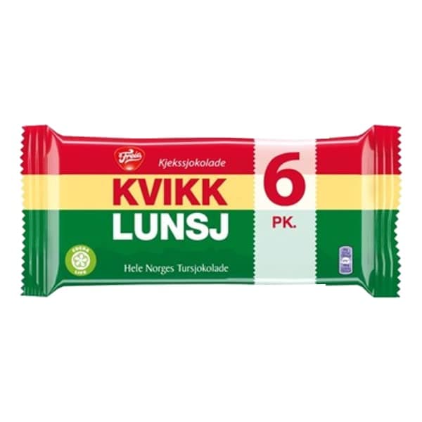 Kvikklunsj – Chocolate Covered Wafers 8-Pack