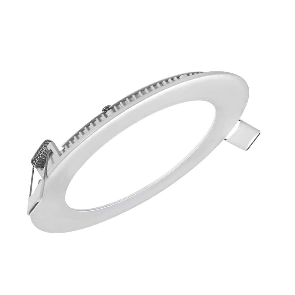 LED Panel Light Round LED Recessed Ceiling Lamp Flat Panel Down Light Ultra Slim Lamp Cool White 6500K 3W/6W/9W/12W/15W/18W (24)