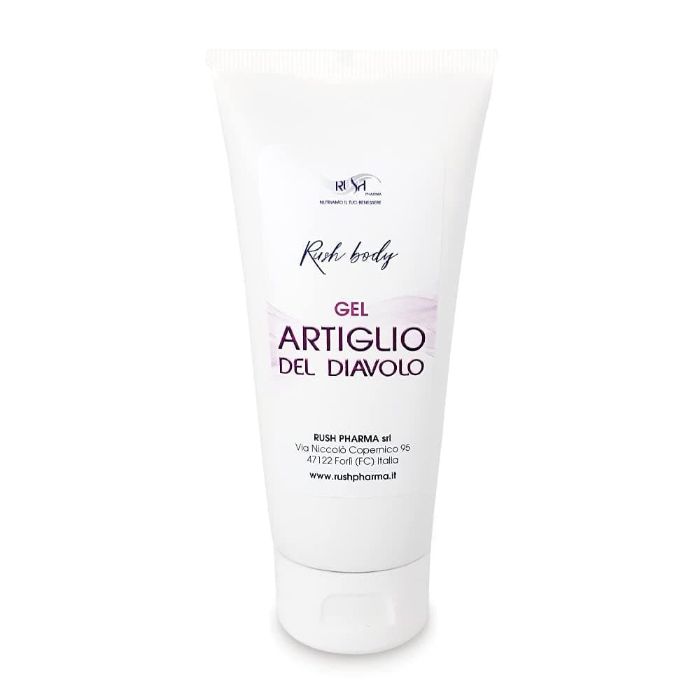 Rush Pharma - Devil's claw gel cream 100ML for muscle and joint pain relief - Useful for arthrosis with arnica chili