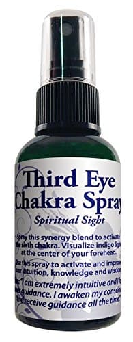 The Crystal Garden Third Eye Chakra Spray, 2 Oz