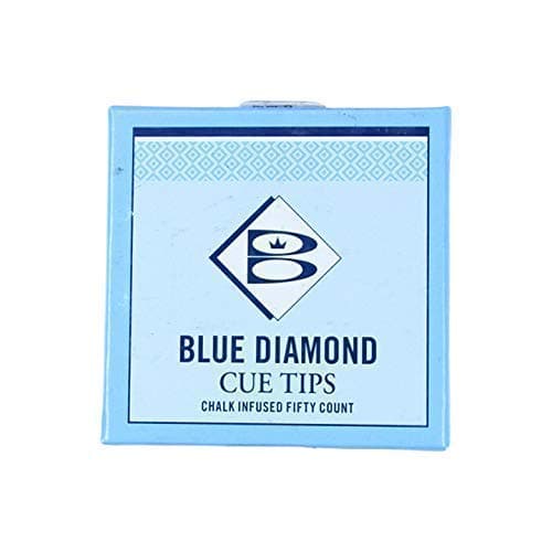 Blue Diamond Glue on Cue Tip, 13mm (5pcs)