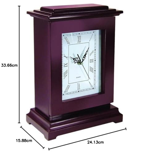 Peace Keeper Tall Rectangular Working Clock Gun Concealment Diversion Safe