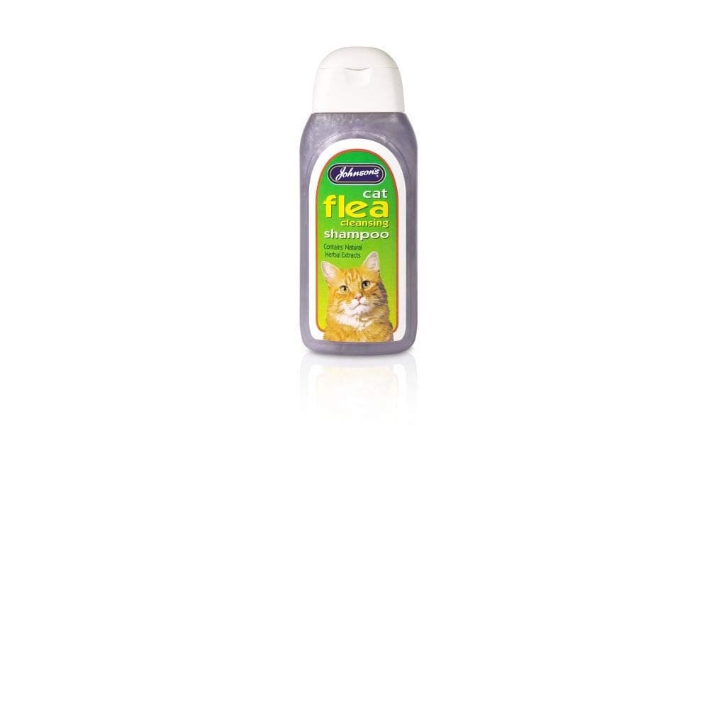 Johnsons Vet Cat Flea Cleaning Shampoo, 200 ml