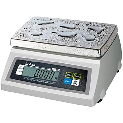 CASSW-1W(10lb) Washdown Portion Control Scale, 10lb Capacity, 0.002lb Readability