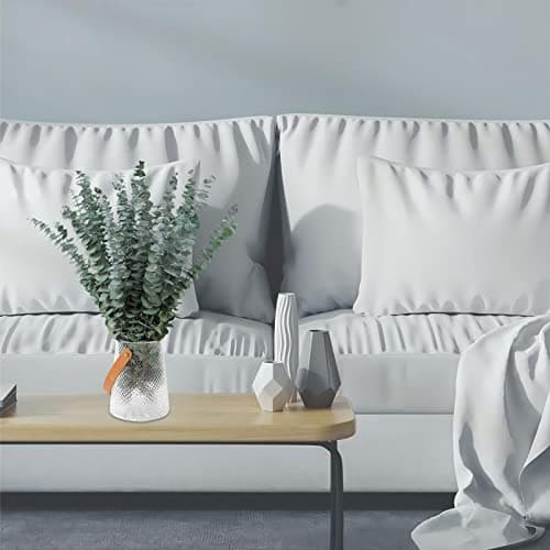 30 Pcs Eucalyptus for Shower Hanging Dried Eucalyptus Stems 17" Real Eucalyptus 100% Made from Fresh Eucalyptus Leaves Wedding Decor Home Decor Farmhouse Decor DIY Spring Decor,Green