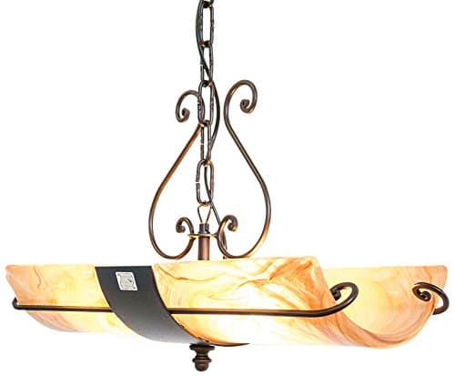 Cruccolini snc Coppi Ceiling Chandelier, One Size, Rust