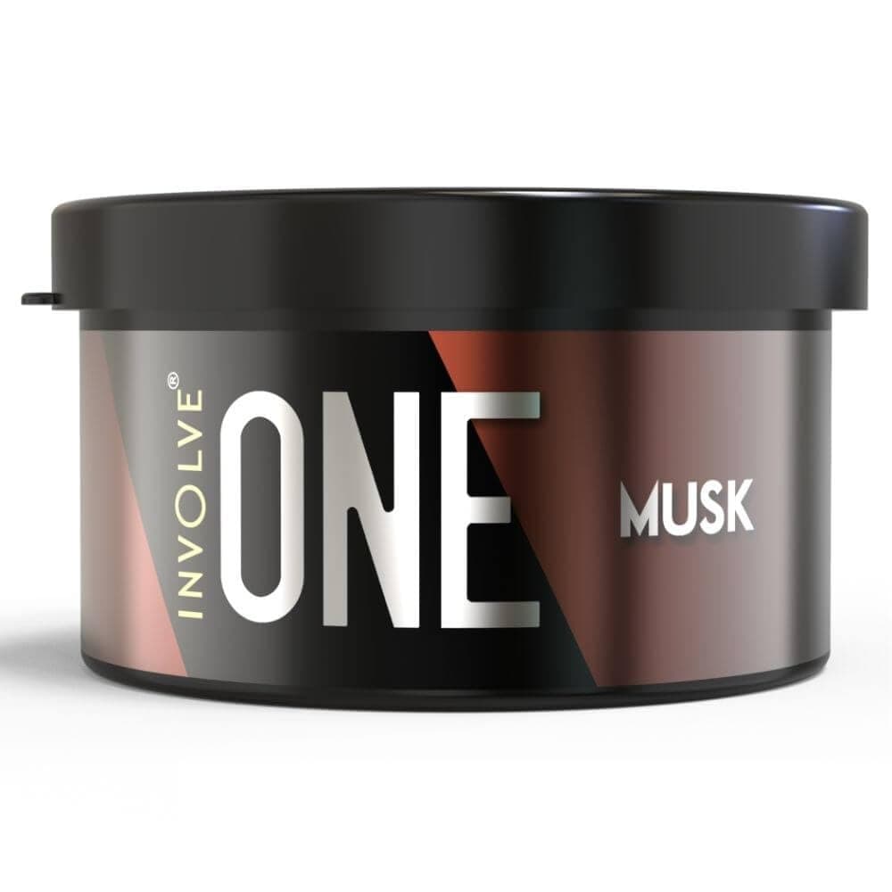 Involve Your Senses One Musk Organic Car Perfume, Involve Your Senses Strong Fiber Air Freshener to Freshen'up Your Car - IONE01-40 g,Car Accessories interior car perfumes and fresheners