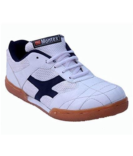 Montex White Badminton Shoes (8)