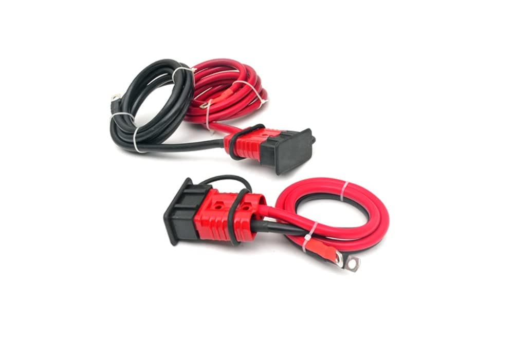 Rough Country 7 FT Quick Disconnect Winch Power Cable for Any Standard Size Winch - RS107