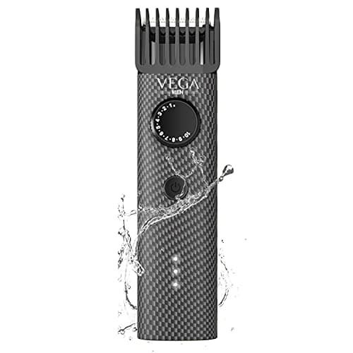 VEGA Men X2 Beard Trimmer For Men With Quick Charge, 90 Mins Run-time, Waterproof, For Cord & Cordless Use And 40 Length Settings, (VHTH-17)