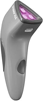 Solawave Bye Acne Spot Treatment | Blue & Red Light Therapy Device for Pimples & Zits | Face Wand Reduces Inflammation, Redness, & Appearance of Blemishes | 3-Min Sessions at Home for Clearer Skin