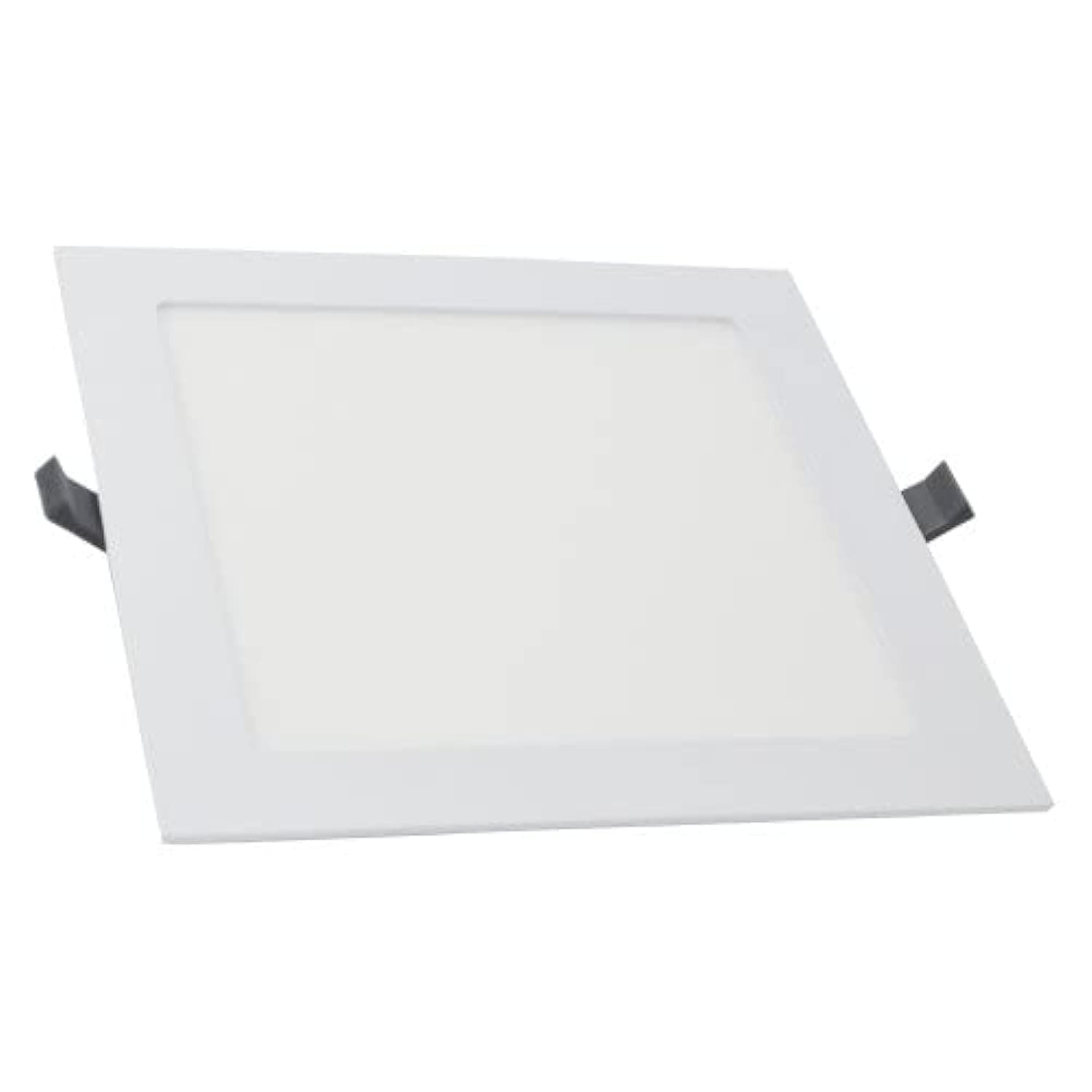 Downlight Led Recessed Ceiling Lamp 6 Inch Slim Square Shape 15W 6500K Daylight Lighting Aluminium Body