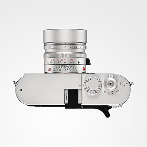 EWOOP Thumbs Up Grip Thumbrest Designed for Leica M, M-P, M240, Typ240, M246, Type 246, M-D, M262, M240P, better balance & grip convenience, Camera Black Metal Hand Grip, one handed operation easier