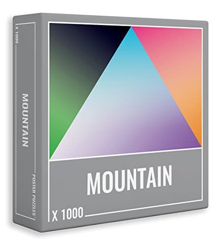 Cloudberries Mountain Puzzle: Beautiful, 1000-piece Gradient Jigsaw for Grown Ups!