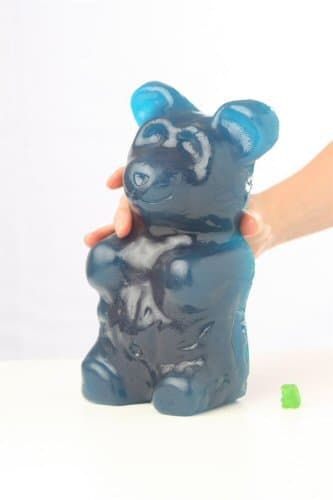 WhatTheDevil's Giant GummyDevil (The World's Largest Gummy Bear!) - Blue Raspberry flavor