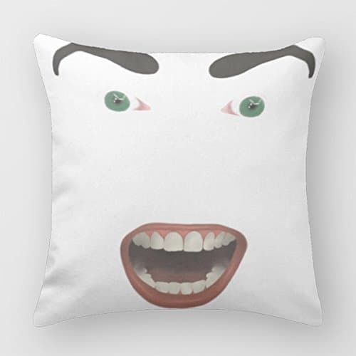 The Face Throw Pillow Case Covers 18 X 18 Pillow Cases