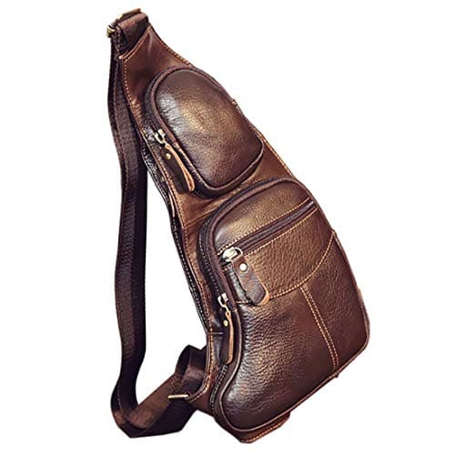 KPYWZER Men's Sling Bag