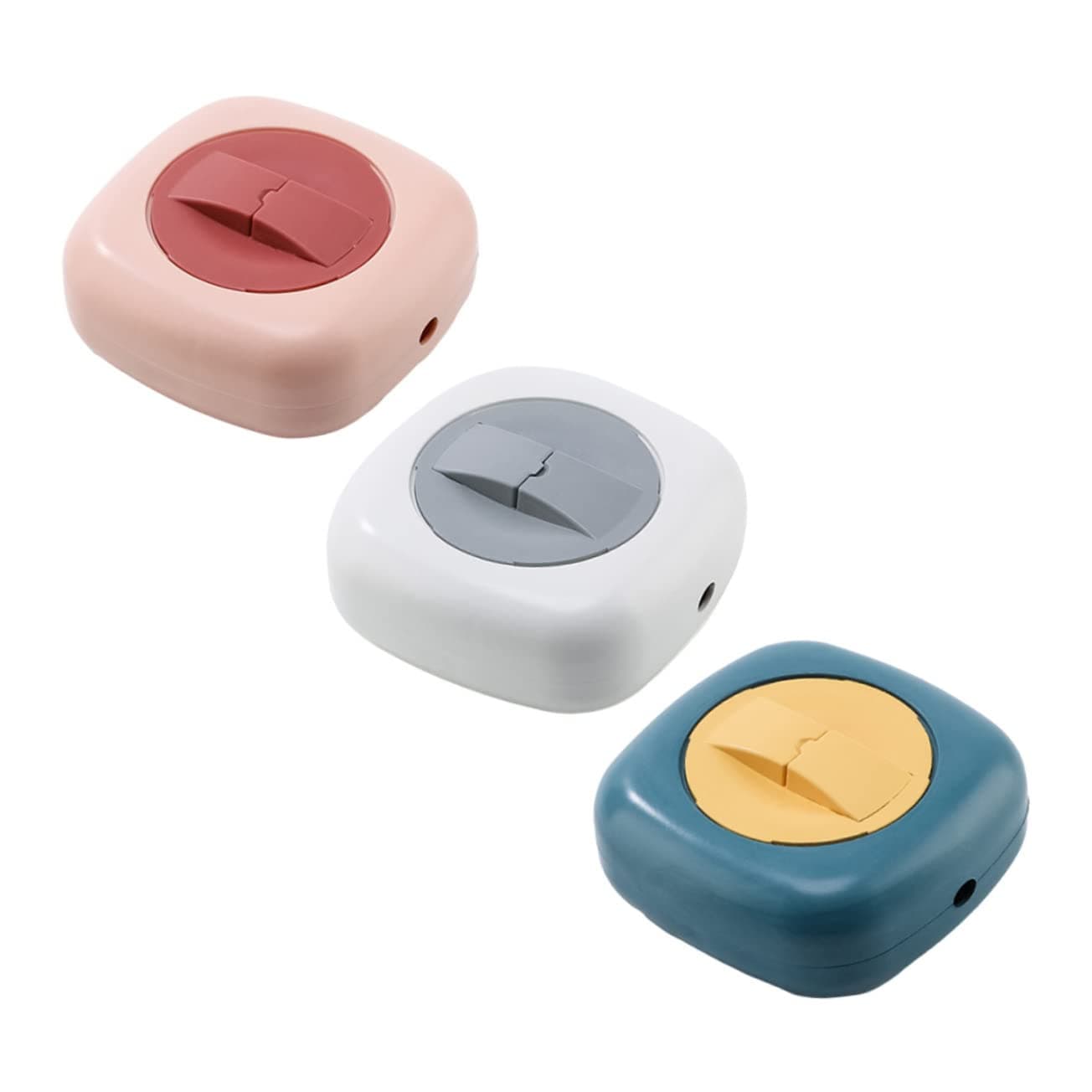 Toddmomy 3pcs Data Cable Storage Box Headphone Stands Cord Holders Cellphone Stand Party Supplies Phone Support Travelling Essentials Charging Cable Container Data Line Holders Large