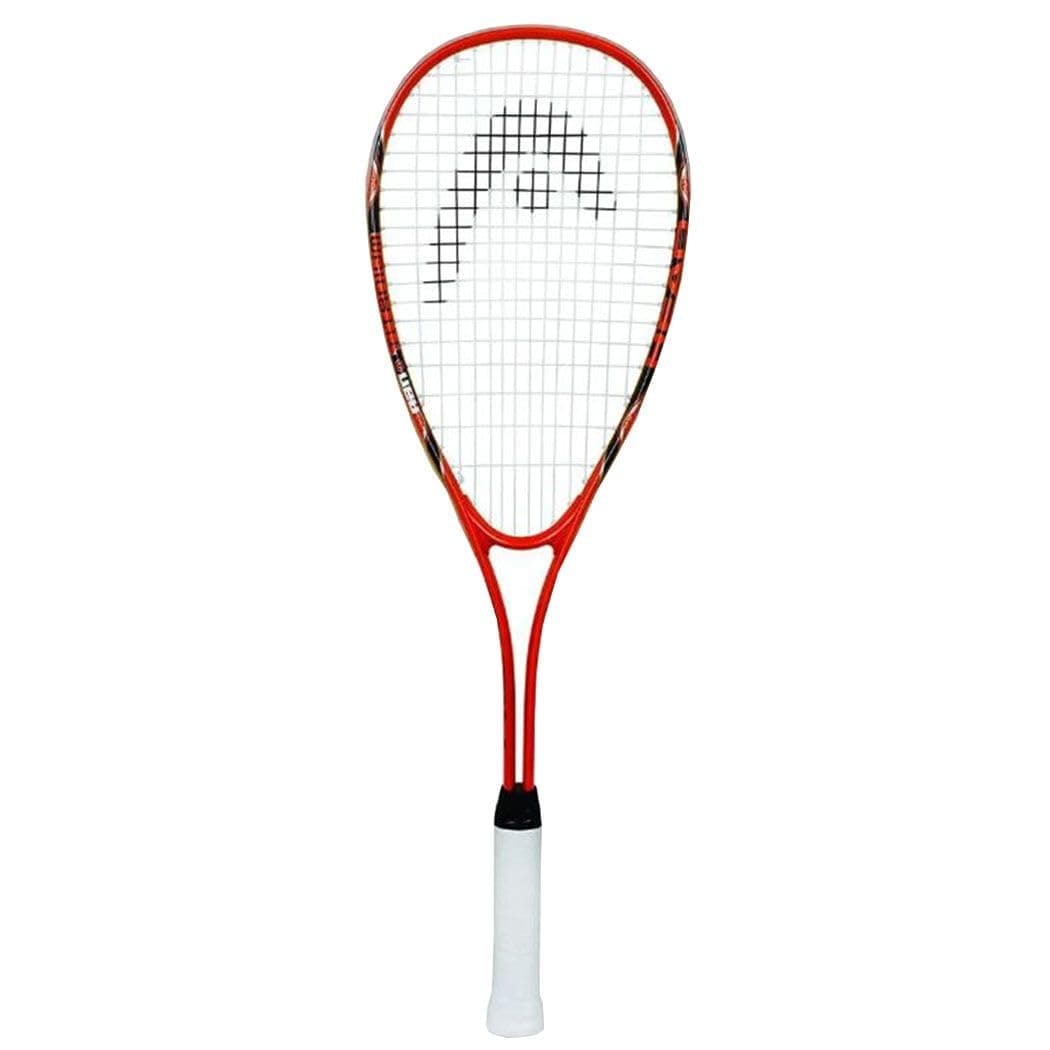 Head Graphite-Titanium-Lined Nano Ti Tornado Squash Racquet (Orange, Black)