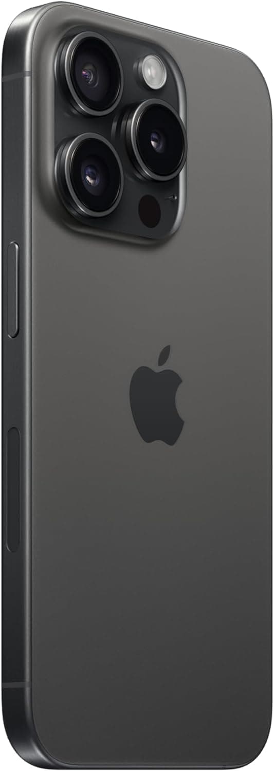 Apple iPhone 15 Pro, 1TB, Black Titanium - T-Mobile (Renewed Premium)