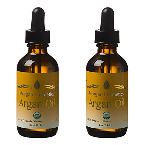 100% USDA Certified Organic Argan Oil, 2 Pack Bundle
