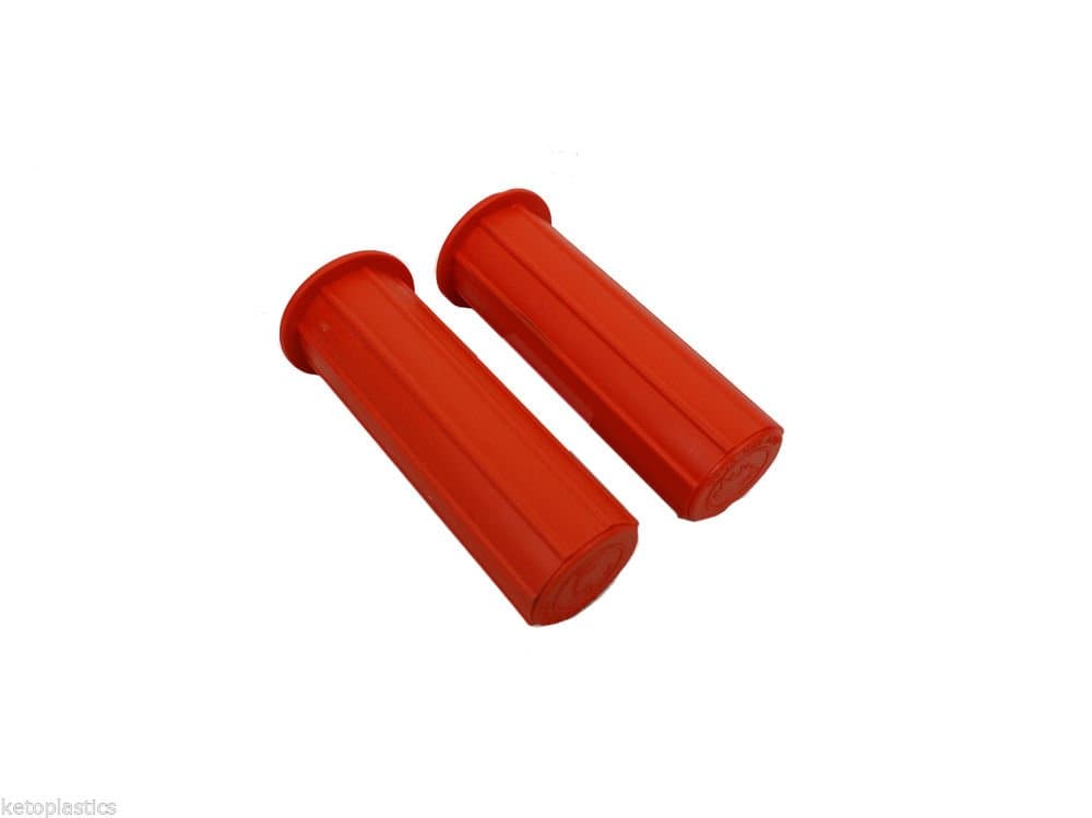 WHEELBARROW HANDLE GRIPS (ORANGE) 25 MM INSIDE DIAMETER SOFT GRIP