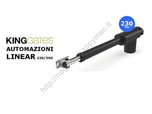 Linear 500230 Ambidextrous irreversible operator for swing gates KING GATES