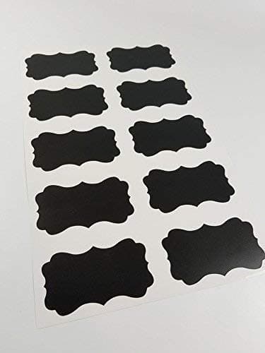 Chalkboard Labels Waterproof 3x1.7 Inch Label