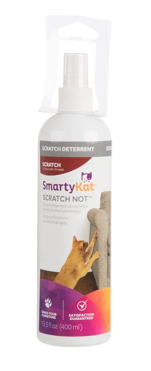 Smartykat Scratch Not Scratch Deterrent Spray For Cats - 13.5 Fluid Ounces