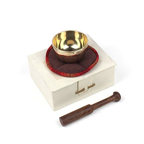 Quality Singing Bowls - Small Brass Singing Bowl Set