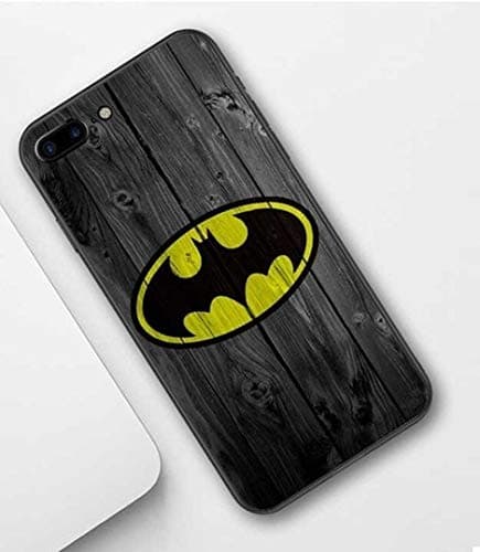 KKD iPhone X Cases Marvel Super Hero and Joker Soft TPU Flexible Protective Case Cover for Apple iPhone X (Batman 1)