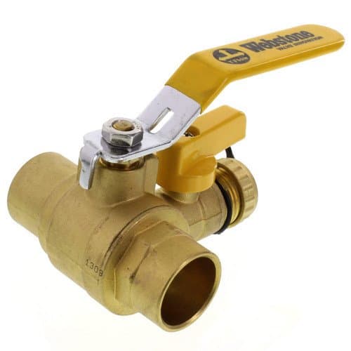 1" Sweat PRO-PAL Ball Valve w/Drain