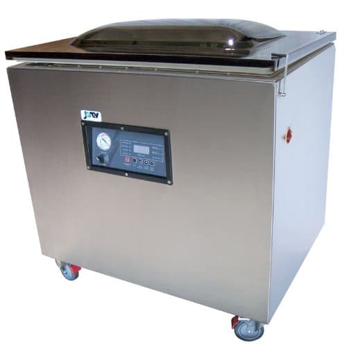 JORESTECH Vacuum Packaging Machine, Vacuum Power 2.68 HP, Max Capacity per chamber (21" x 32") Sealing Width 10 mm