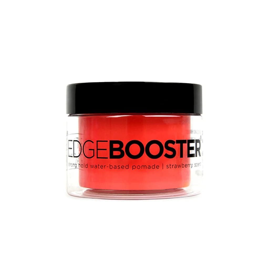 Style Factor Edge Booster Strong Hold Water-Based Pomade 3.38oz - Strawberry Scent