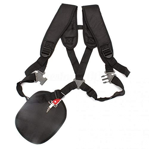 Shoulder Pads - Double Shoulder Harness Lawn Mower Strap Grass String Trimmer Brush Cutter Belt Garden Power Pruner - Shoulder Belt Blazer Hook Boys Rugby Carrier Practice Cosplay Jacket Mult