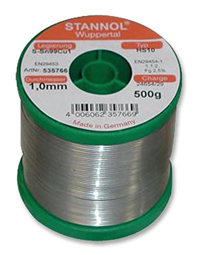 535766 SOLDER WIRE, , 1.0MM, 500G