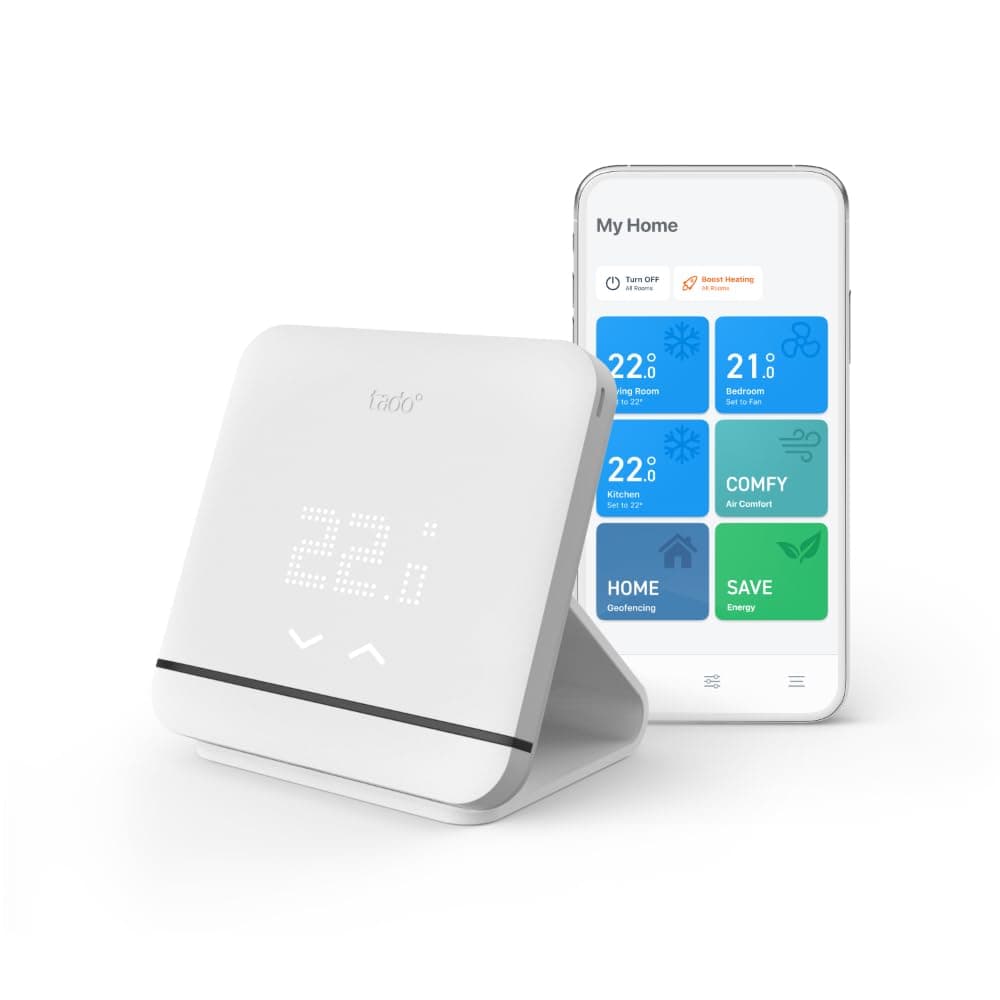 Smart AC Control with Stand - Digital Air Conditioner Control - Control Your Home Temperature From Anywhere Via App - Save Energy - Works With Alexa, Apple HomeKit, and Google Assistant