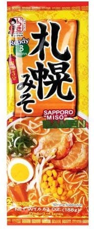 KANEYAMA RAMEN (Sapporo Miso Ramen1Pack, 2 Servings)